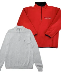 50x CHAPS 1/4 ZIP KNITWEAR