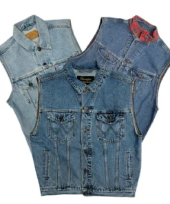 25x LEVI’S LEE WRANGLER DENIM WAIST COATS