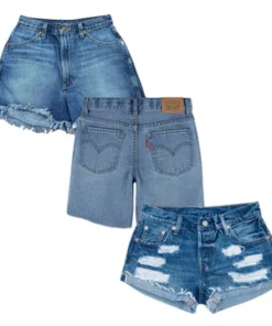50x LEVI’S LEE WRANGLER WOMEN'S DENIM SHORTS