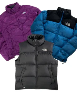 20x NORTH FACE PUFFER JACKETS
