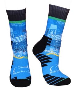 Basketball Crew 360 digital print socks w/ full customization