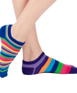 Low cut knit in Socks w/ Jacquard weave, 200 needles
