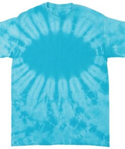 Turquoise Blue Football Short Sleeve T-Shirt