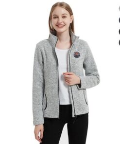 Women's Full-Zip Sweater Fleece Jacket