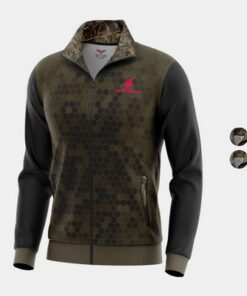 Mossy Oak® Men's 8.2 Oz. Full Zip Track Jacket With Pocket