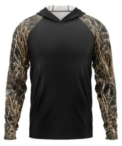 Realtree® Men's 4.4 Oz. Polyester Interlock Raglan Hooded T-Shirt