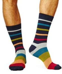 Below the calf knitted business crew socks, 168 needle