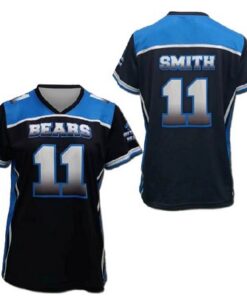 Women's Football Pinhole Mesh Fan Jersey