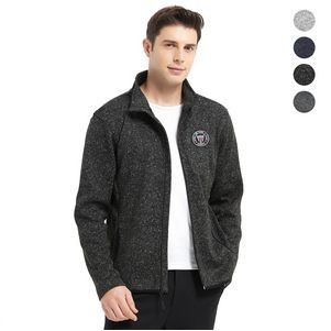 Men's Full-Zip Sweater Fleece Jacket